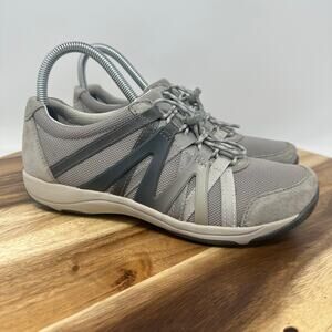 Dansko Henriette Walking Shoes Sneakers Women’s Size 6.5-7 (EU 37) Gray Suede